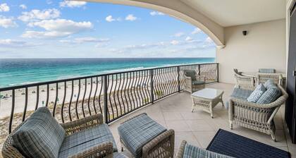 Book for Summer at this Gulf View, Top Floor Condo with Whirlpool Tub