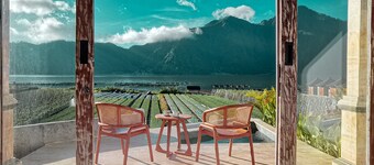 Charming cabin with 1 bedroom and AC, WiFi in pleasant Bali