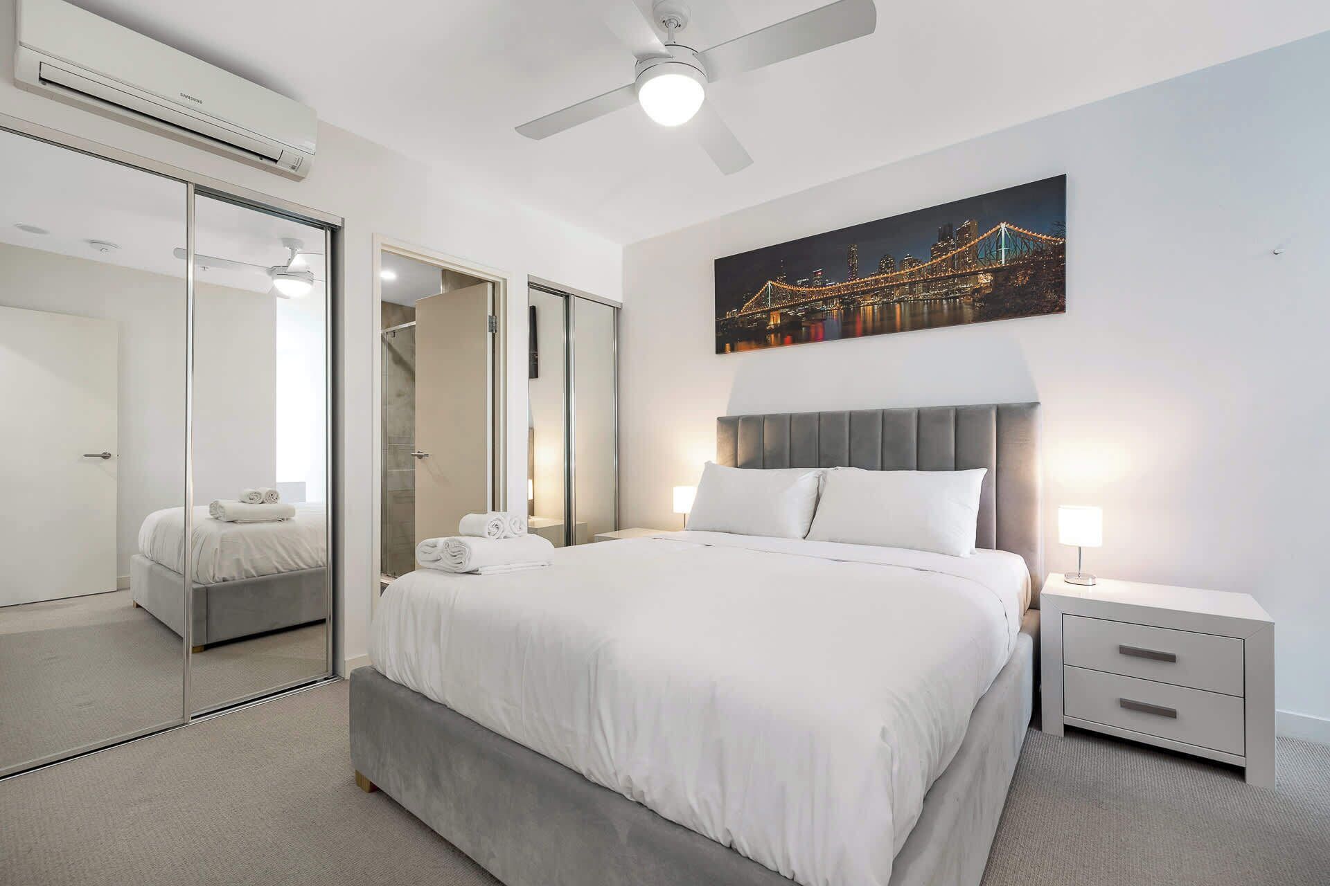 2 bedrooms, iron/ironing board, Internet