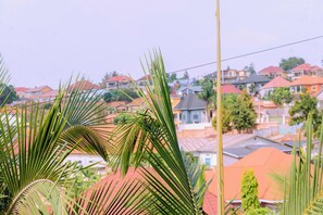 Premium bedding, down comforters, memory foam beds, in-room safe