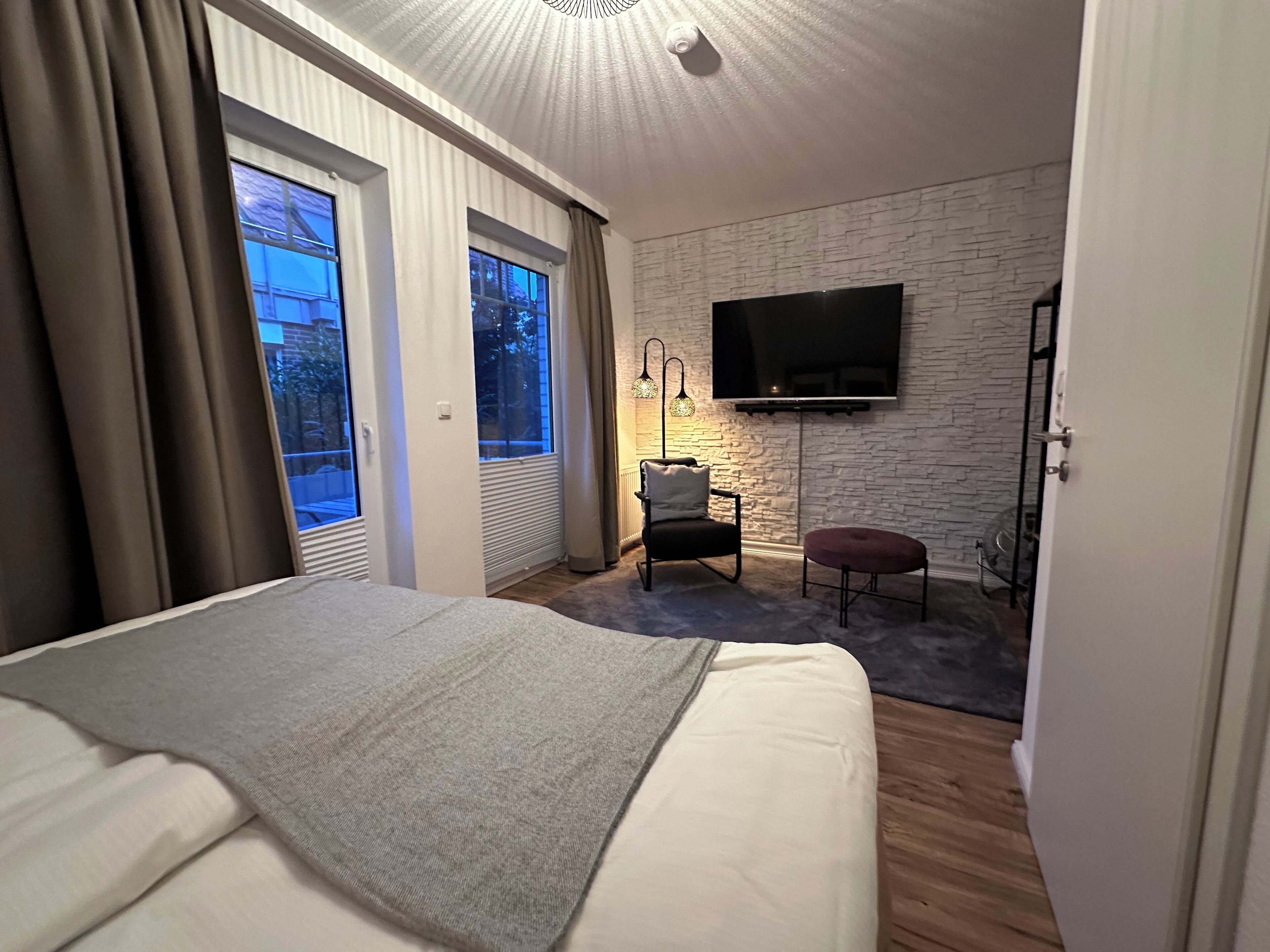 2 Schlafzimmer, Bügeleisen/Bügelbrett, kostenloses WLAN, Bettwäsche