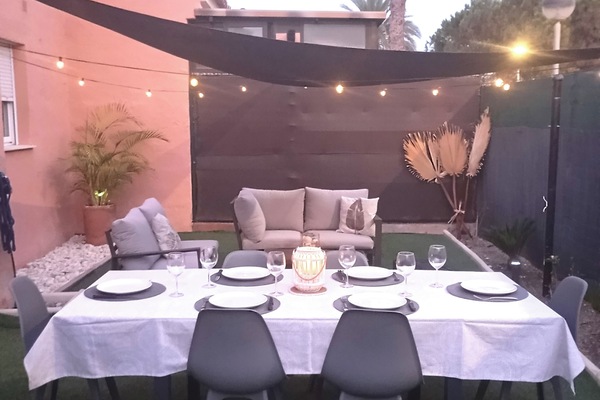 Jardín - Zona de sofas