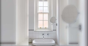 Shower, hair dryer