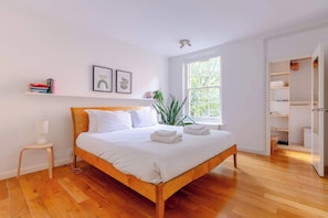 1 bedroom, iron/ironing board, travel crib, internet