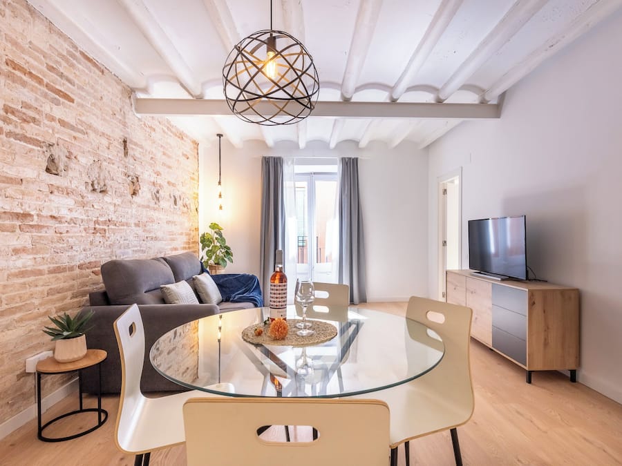 Superior Apartment, City View | Living area