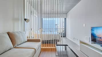 1 habitación, tabla de planchar con plancha, wifi y ropa de cama