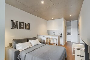 1 quarto, roupa de cama