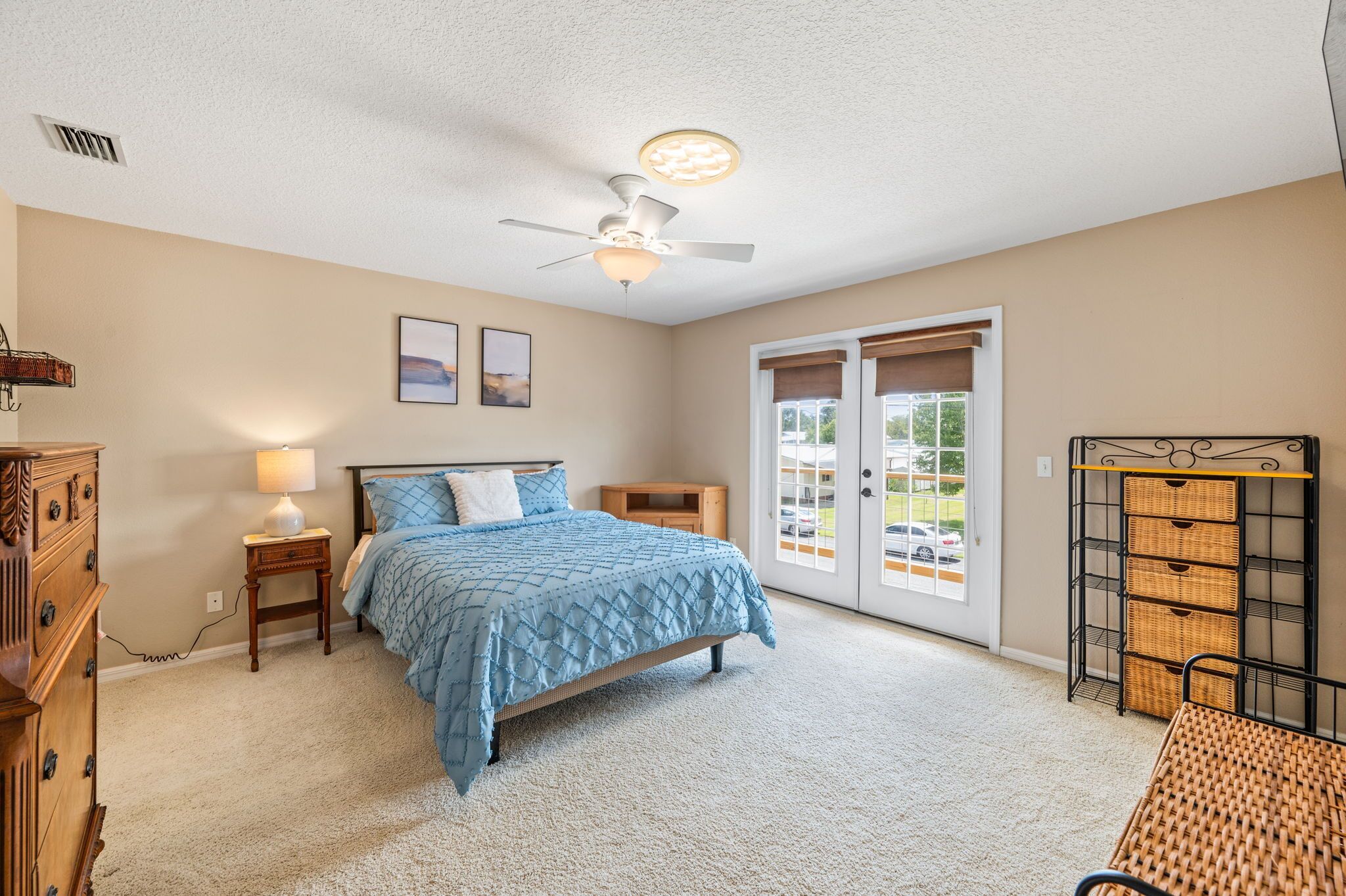 2 bedrooms, iron/ironing board, travel crib, WiFi