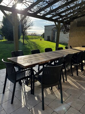 Restauration en plein air