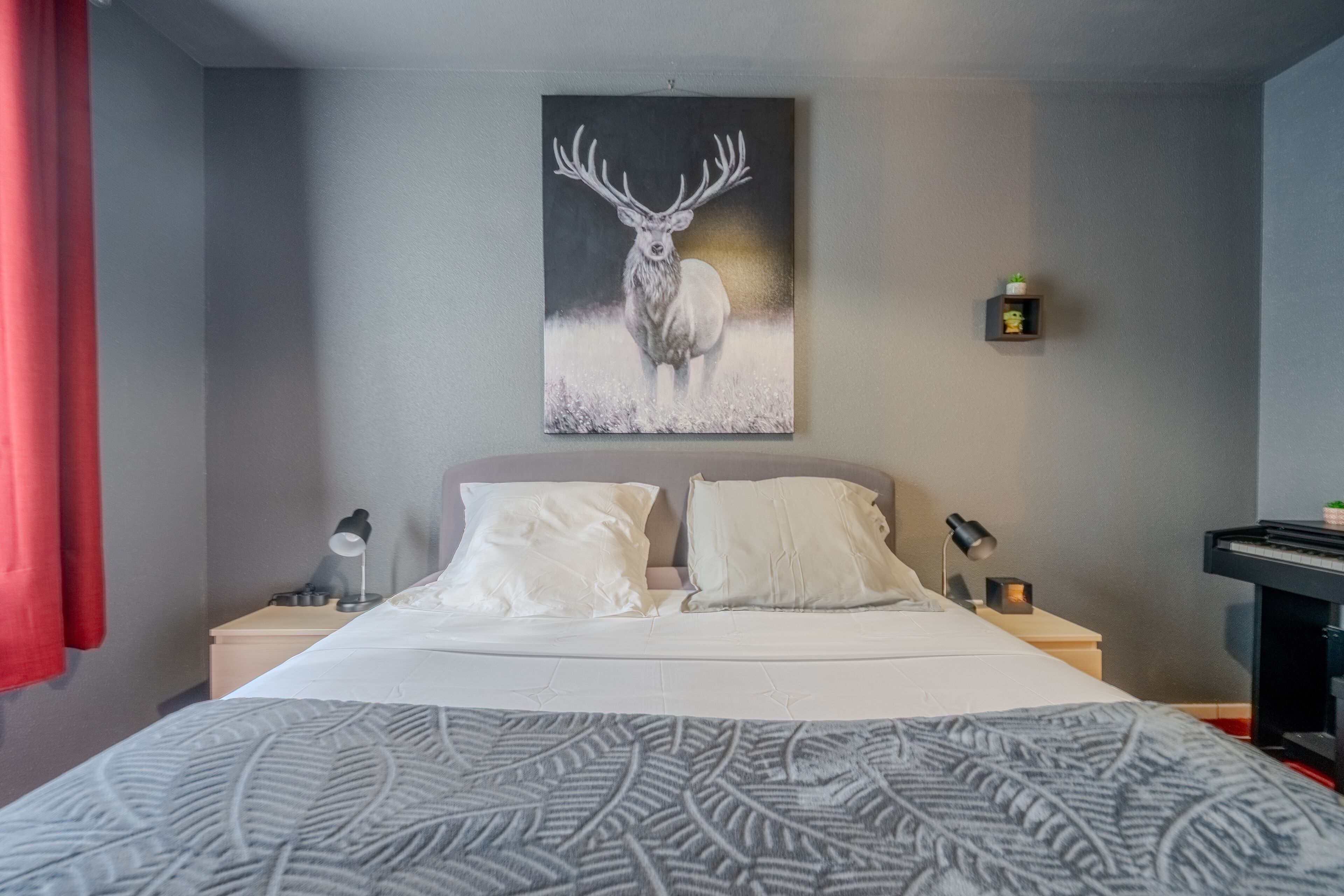 1 Schlafzimmer, Bügeleisen/Bügelbrett, Reisekinderbett, kostenloses WLAN