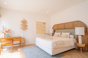 Exclusive Villa, 3 Bedrooms, Private Pool | In-room safe, desk, laptop workspace, iron/ironing board - Villa Lucy Umalas (Kerobokan)