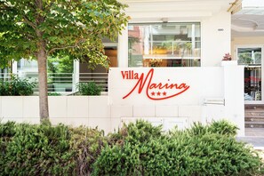 Façade de l’hébergement