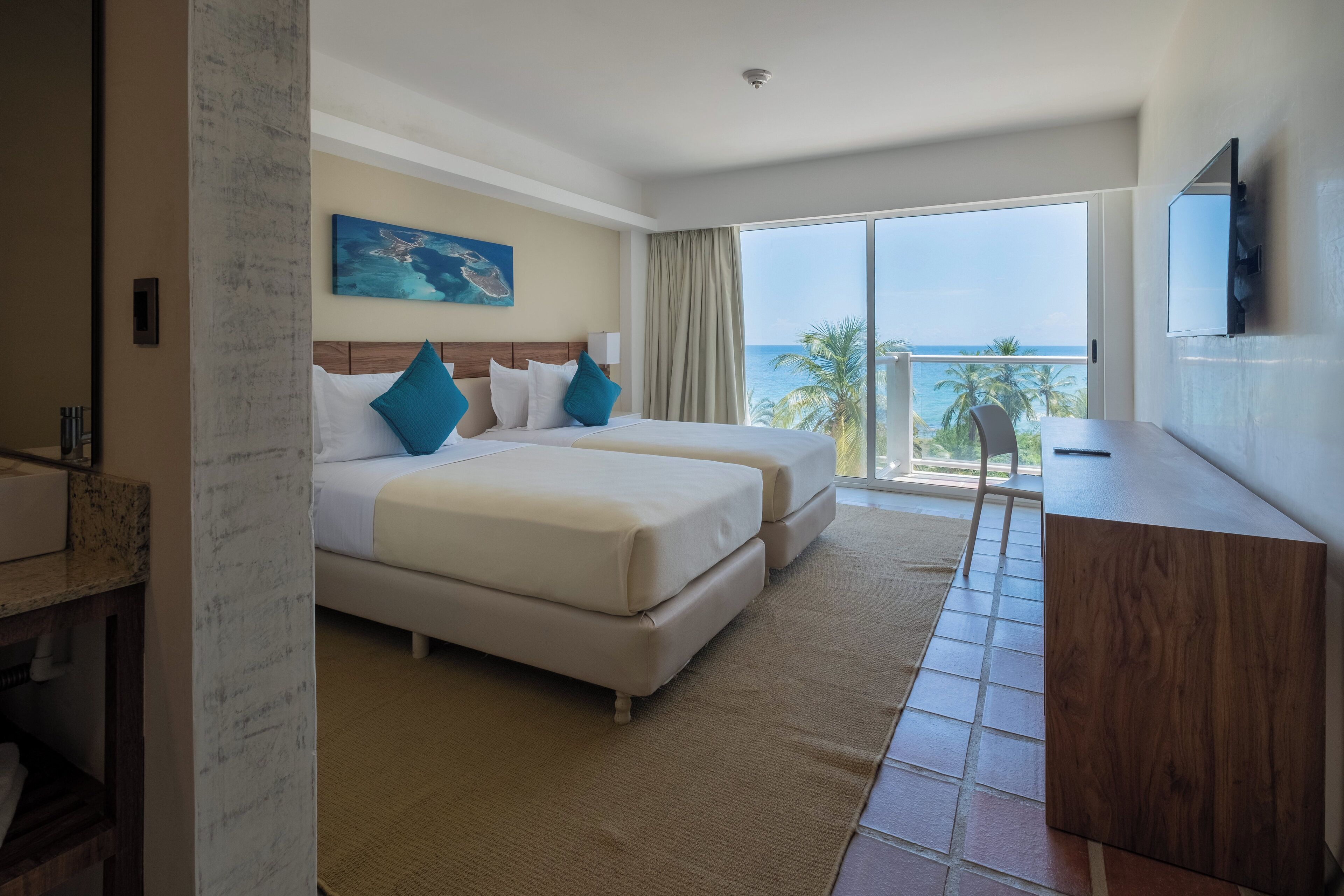 Premium-Doppelzimmer, Balkon, Meerblick