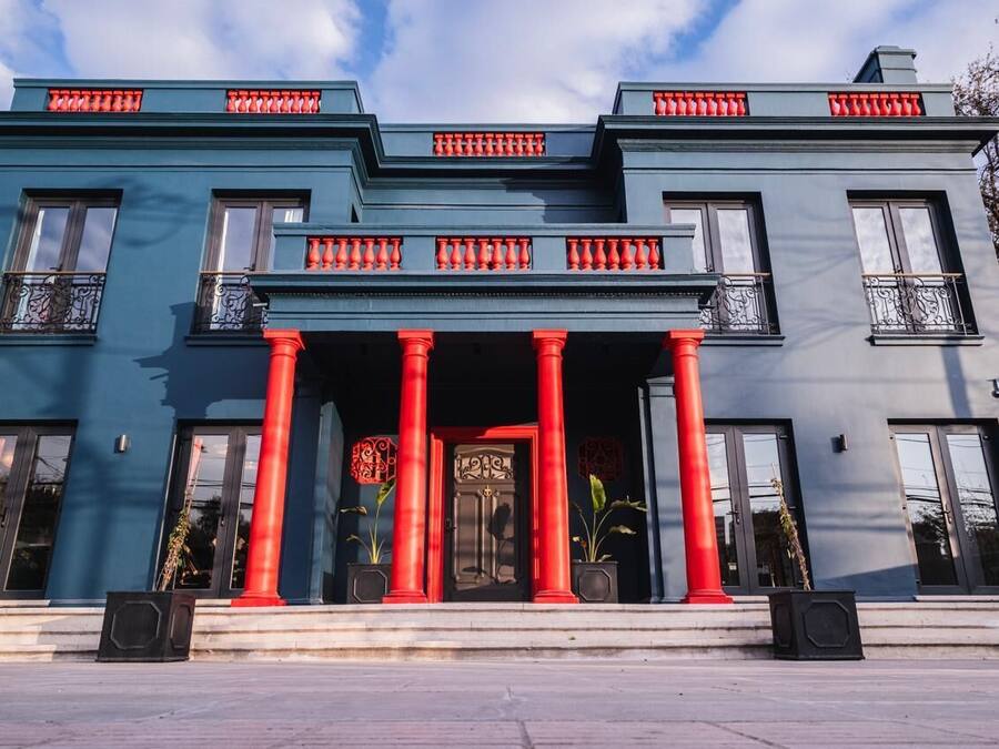 Fachada del alojamiento