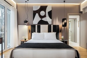 3 bedrooms, Frette Italian sheets, premium bedding, pillowtop beds - Acropolis Supreme Residence (Athens)