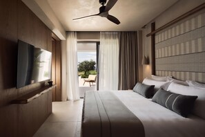 Minibar, desk, free WiFi, bed sheets - Zélia Halkidiki, part of Destination by Hyatt - Adults Only (Nea Propontida)