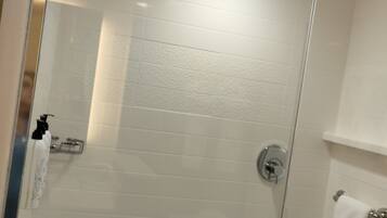 Free toiletries, hair dryer, towels, soap