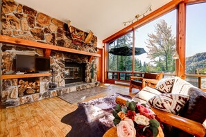 智能電視、壁爐、 辦公室