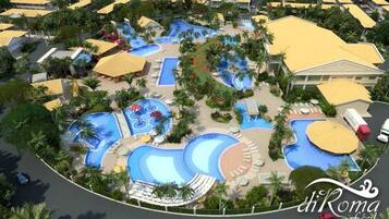 屋外プール、温水プール