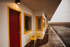 Fachada de la propiedad