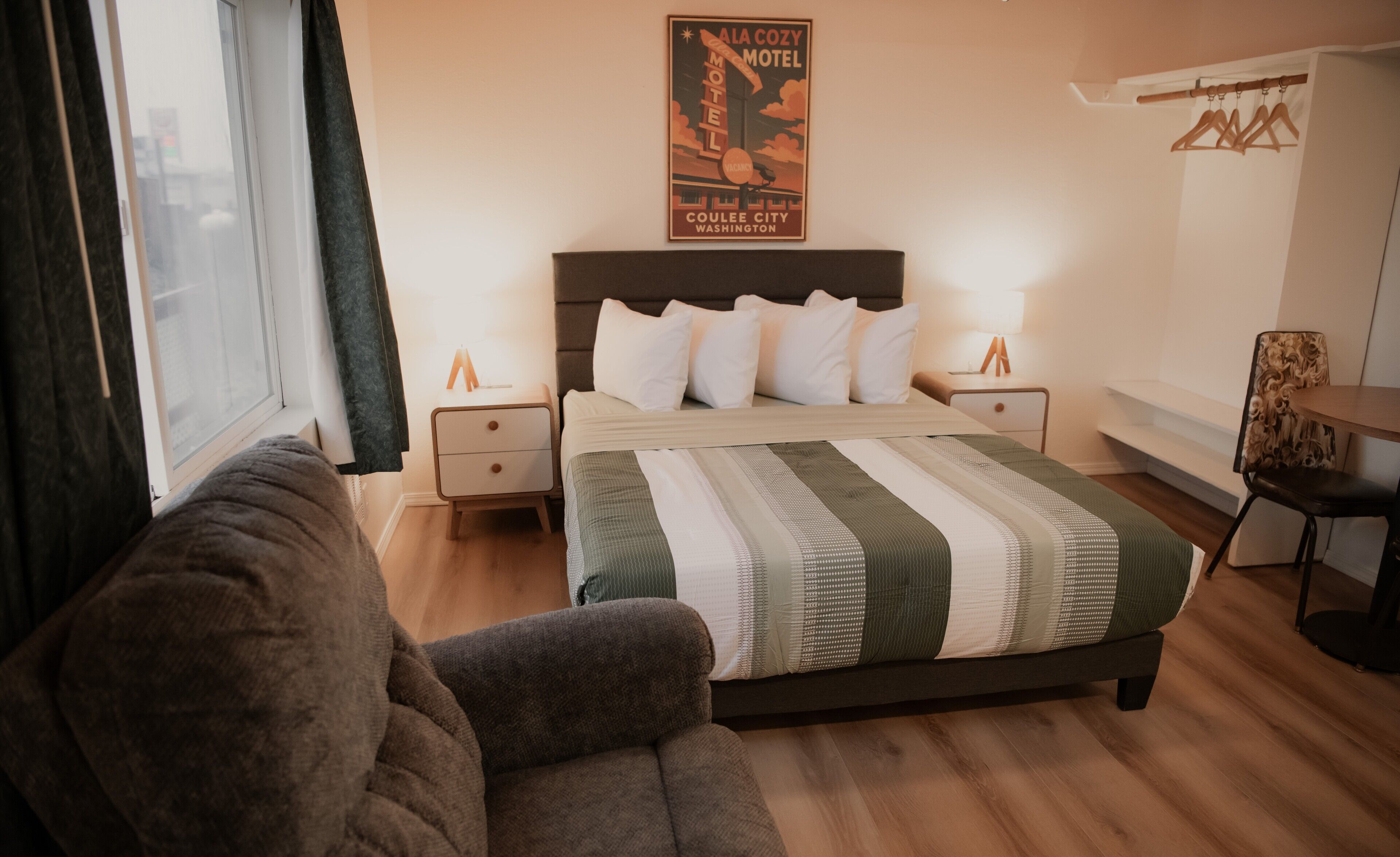 ห้องเบสิกซิงเกิล, เตียงควีนไซส์ 1 เตียง | Wi-Fi ฟรี