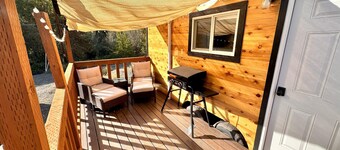 Enchanting Getaway: Farmhouse and Tiny House Duo