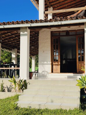 Voorkant van accommodatie