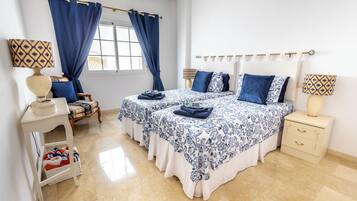 Vila | 3 kamar tidur, setrika/meja setrika, Wi-Fi gratis, dan seprai linen