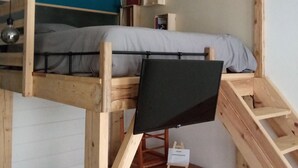 1 soverom og sengetøy