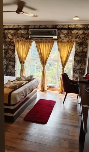 Superior Double Room, City View | Memory foam beds, desk, laptop workspace, iron/ironing board