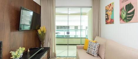 Basic Apartment | Living area | TV