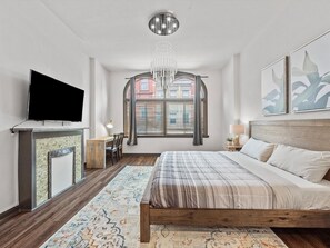 2 chambres, fer et planche Ă repasser, Wi-Fi gratuit, draps fournis