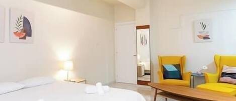 1 chambre, fer et planche Ă repasser, Wi-Fi, literie fournie