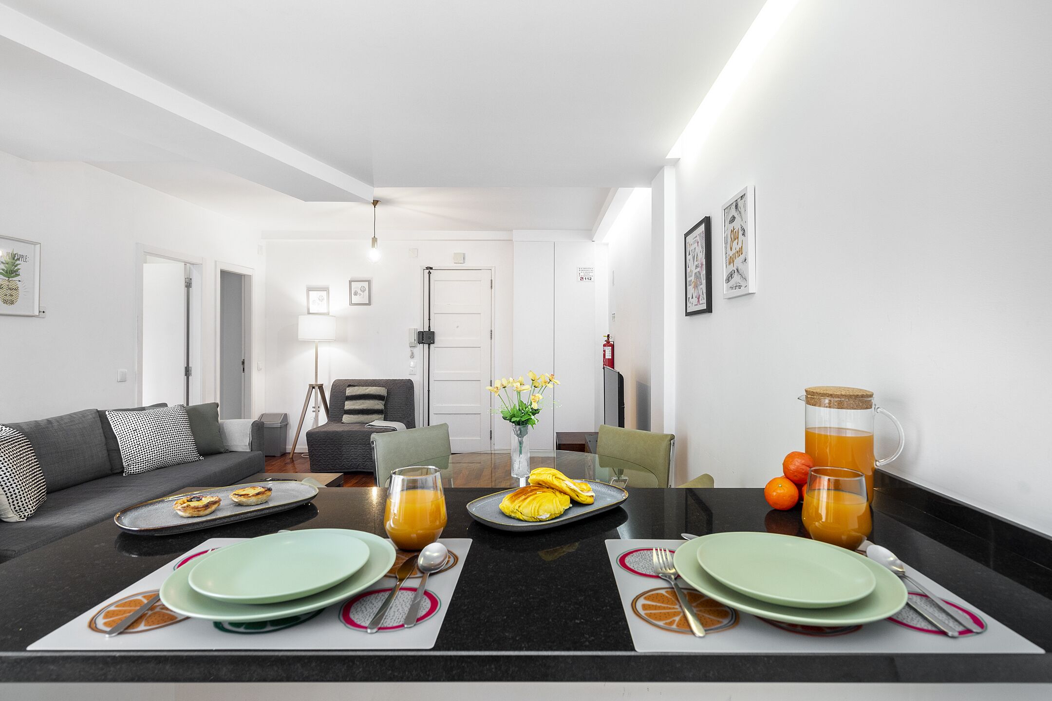 Apartment, 1 Bedroom | Living area