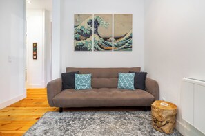 Apartment, 2 Bedrooms | Living area - Casa Alcazar Perfect Spot W/ Private Patio (Lisbon)