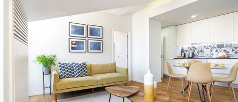 Huoneisto, 2 makuuhuonetta | Oleskelualue