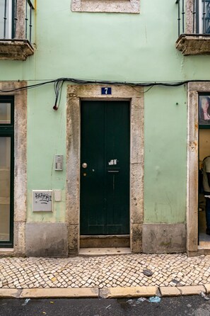 Voorkant van accommodatie