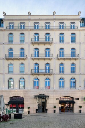 Fassade der Unterkunft