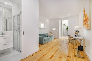Apartment, 1 Bedroom | Living area