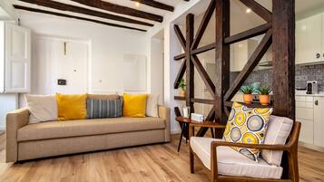 Apartment, 2 Bedrooms | Living area