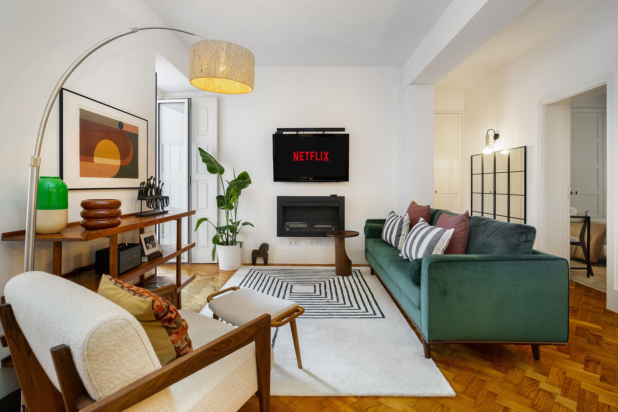Appartement, 2 chambres | Coin séjour
