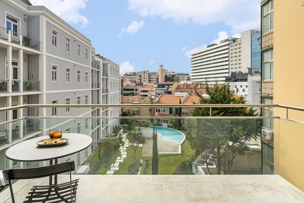 Appartement, 1 chambre | Balcon