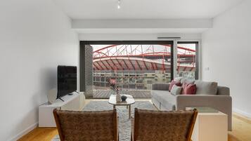 Apartment, 2 Bedrooms | Living area | Flat-screen TV