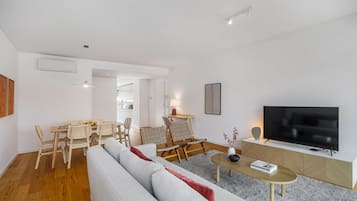 Apartment, 2 Bedrooms | Living area | Flat-screen TV