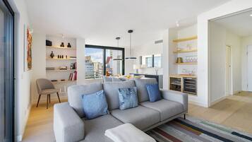 Apartamento, 1 quarto | Área de estar