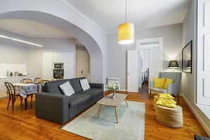 Apartment, 2 Bedrooms | Living area | Flat-screen TV - Prime Lisbon Living Great For D Nomads & R Workers (Lisbon)