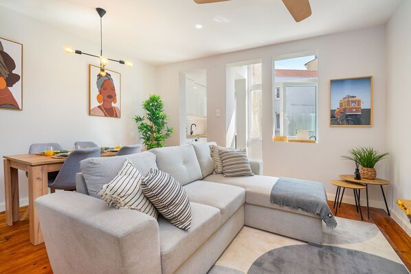 Lägenhet - 2 sovrum | Vardagsrum