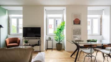 Apartment, 2 Bedrooms | Living area | Flat-screen TV