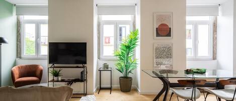 Apartment, 2 Bedrooms | Living area | Flat-screen TV