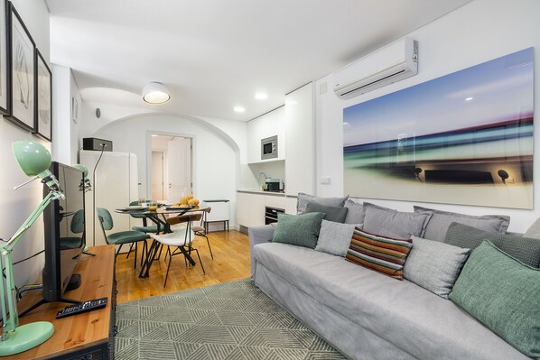 Apartment, 1 Bedroom | Ruang tamu